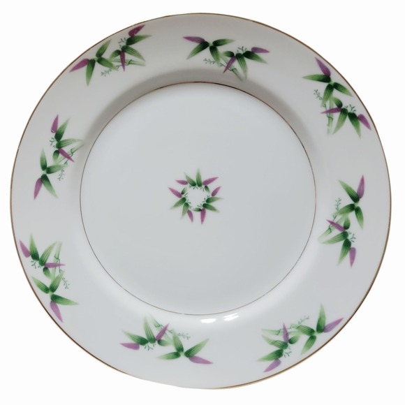 Harmony House/Sears Other - Harmony House Mandarin Dinner Plate 10.5 Fine China Japan Purple Bamboo